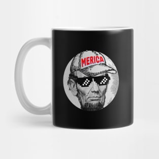 Abraham Lincoln MERICA cool Mug